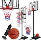 KESSER Basketballkorb, Basketballkorb Premium mit St&auml;nder Rollen Inkl....