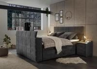 ED EXCITING DESIGN Boxspringbett Denver, inkl. 1 bzw. 2 Bettk&auml;sten,...