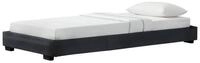 Corium Polsterbett, &raquo;Masari&laquo; Modernes Bett 90x200cm mit Lattenrost schwarz