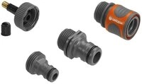 GARDENA Schlauchverbinder Entw&auml;sserungsventil-Set (grau/orange)