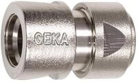 GEKA Schlauchverbinder, Plus Schlauchst&uuml;ck 1/2" ohne Wasserstopp