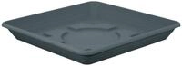 Geli Blumentopfuntersetzer Geli Untersetzer Nora Anthrazit &ndash; 25x25cm Quadratisch