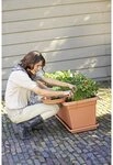 Elho Blumentopfuntersetzer Elho Untersetzer Green Basics Garden XXL tonrot 80