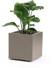 euro3plast Pflanzk&uuml;bel Pflanzk&uuml;bel GREENER KEBE 40 cm taupe mit Rollen und
