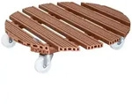 WAGNER design yourself Pflanzenroller WPC in diversen Gr&ouml;&szlig;en I f&uuml;r Au&szlig;enbereich +