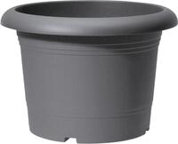Scheurich Pflanzk&uuml;bel Scheurich Pflanzgef&auml;&szlig; Oliver &Oslash; 50 cm metallic grau