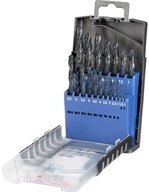 kwb Metallbohrer kwb 421920 HSS Metall-Spiralbohrer-Set 19teilig 1 mm, 1.5 mm, 2 mm,
