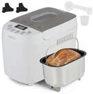 Arebos Brotbackautomat, mit 15 Programmen, 2 Knethaken, Timer, LCD Display, 15