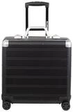 ALUMAXX Reisetasche Business Trolley GEMINI schwarz matt.