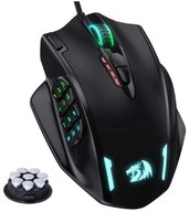 Redragon M908 Kabelgebundene Laser MMO mit Hochpr&auml;ziser Bet&auml;tigung, 12400 DPI