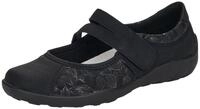 Remonte Ballerina Slipper, Schlupfschuh, Slip-On Sneaker mit dezenter Snake-Optik