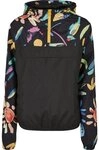 URBAN CLASSICS Langmantel Urban Classics Damen Ladies Mixed Pull Over Jacket