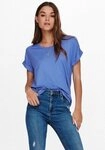 ONLY T-Shirt ONLMOSTER &ndash; Kurzarmshirt mit Aufschlag und klassischem Look