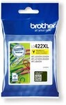 Brother Tintenpatrone LC-422XLY Gelb (ca. 1500 Seiten) Tintenpatrone