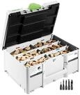 FESTOOL D&uuml;bel-Set DS 4 / 5 / 6 / 8 / 10 1060 BU DOMINO D&uuml;bel Buche Sortiment