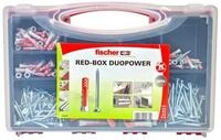 Fischer Befestigungstechnik Betonschraube Red-Box Duopower + Schrauben Set 280...