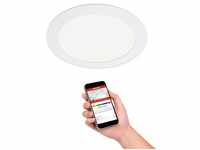 Telefunken Smart WiFi RGBW-LED EinbauleuchteCCT weiß 12W (309406TF)