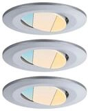 Paulmann Einbauleuchte Paulmann HomeSpa 3er Set LED Einbauleuchte Calla, Inkl.