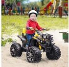 HOMCOM Elektro-Kinderquad Kindermotorrad mit MP3-Musikplayer, 3-8 km/h,...