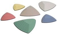 Gonge Balancetrainer Balanciersteine-Set Fluss-Steine, &Auml;u&szlig;erst stabil und
