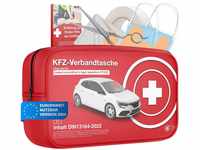 autogadget® KFZ-Verbandtasche Auto Verbandskasten Erste Hilfe Verbandstasche -...