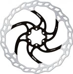 Galfer Scheibenbremse Galfer Wave Bremsscheibe MTB 6-Loch &Oslash; 203 mm Silber -