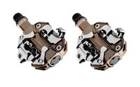 Look Klickpedale LOOK X-Track Gravel Edition Bronze Klickpedale - 350 mm&sup2; Plattform,