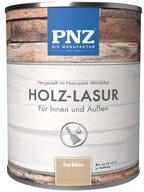 PNZ - Die Manufaktur Lasur Holz-Lasur, nat&uuml;rlicher, wasserbasierter Holzanstrich,