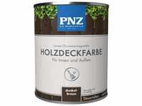 PNZ Holzdeckfarbe: dunkelbraun - 2,5 Liter