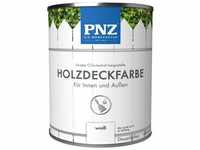 PNZ Holzdeckfarbe: weiß - 0,75 Liter