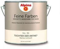 Alpina Wand- und Deckenfarbe Warmes Lichtwei&szlig; No. 36, Matt, wasserbasiert, ohne