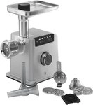 WMF Fleischwolf WMF Profi Plus Fleischwolf, R&uuml;cklauf, 3 Lochscheiben, 2200W