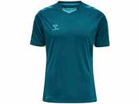 hummel T-Shirt hmlCORE XK POLY JERSEY SHORTSLEEVE, blau|grün