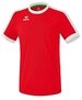 Erima T-Shirt Trikot Retro Star (100% Polyester) rot/weiss Herren