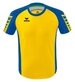 Erima T-Shirt Six Wings Trikot (100% Polyester, strapazierf&auml;hig) gelb/royalblau