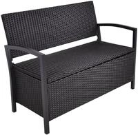 Garden Pleasure Gartenbank Ferrara, mit Staufach, BxTxH: 117x58x86 cm,...
