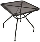 DEGAMO Bistrotisch CLASSIC (1-St), quadratisch 70x70cm, Stahl und Streckmetall
