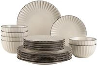 Kombiservice M&Auml;SER "Osita", beige (creme), 18, Geschirr-Sets, Kombiservice