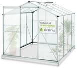 Juskys Gew&auml;chshaus GH250F1, BxTxH: 190 x 253 x 195 cm, 4 mm Wandst&auml;rke, 4,75 m&sup2;,