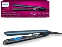 Philips Gl&auml;tteisen Philips Haargl&auml;tter 7000er Serie ThermoShield-Technologie Blau