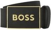 BOSS Lederg&uuml;rtel Boss_Icon-S1_Sz40 mit BOSS-Logo-Pr&auml;gung auf der Koppelschlie&szlig;e
