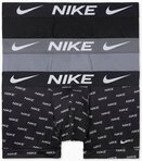 Nike Underwear Trunk TRUNK 3PK (Packung, 3-St., 3er) mit Logo-Elastikbund