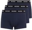 Trunk HUGO UNDERWEAR "TRUNK TRIPLET PACK", Herren, Gr. XL (54), blau (navy 410),