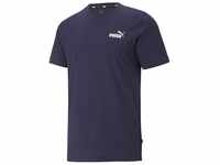 PUMA T-Shirt Essentials T-Shirt mit dezentem Logoprint Herren