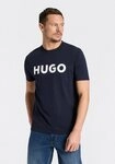 HUGO T-Shirt Dulivio Rundhalsausschnitt, Regular Fit, Must have Basic