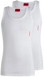 HUGO Tanktop Twin Pack (Packung, 2-tlg) mit Markenlabel in Kontrastfarbe
