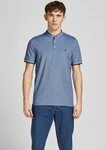 Jack & Jones Kurzarmshirt PAULOS MAO POLO mit kontrastfarbiger Kante am schmalen