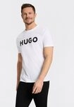 HUGO T-Shirt Dulivio Rundhalsausschnitt, Regular Fit, Must have Basic