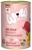 Wow Dog Junior Rind 400 g - 6 St&uuml;ck, Nassfutter f&uuml;r: Hund