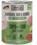 MAC'S Kaninchen & Gem&uuml;se 800 g - 6 St&uuml;ck, Nassfutter f&uuml;r: Hund
